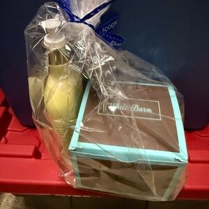 Bath & Body works set - candle and lotion